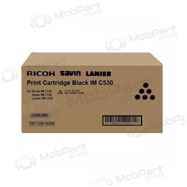 Ricoh IMC530 (418240), cartucho preto para impressoras a laser, 20500 páginas