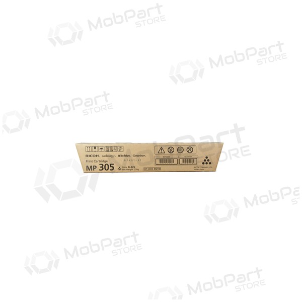 Ricoh MP 305 (842142; 842347), cartucho preto para impressoras a laser, 9000 páginas.