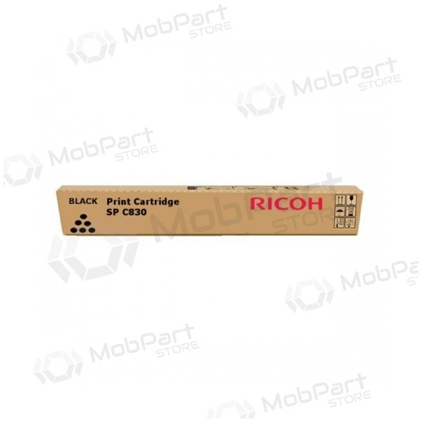 Ricoh SP C830 (821185) Cartucho de toner, Preto