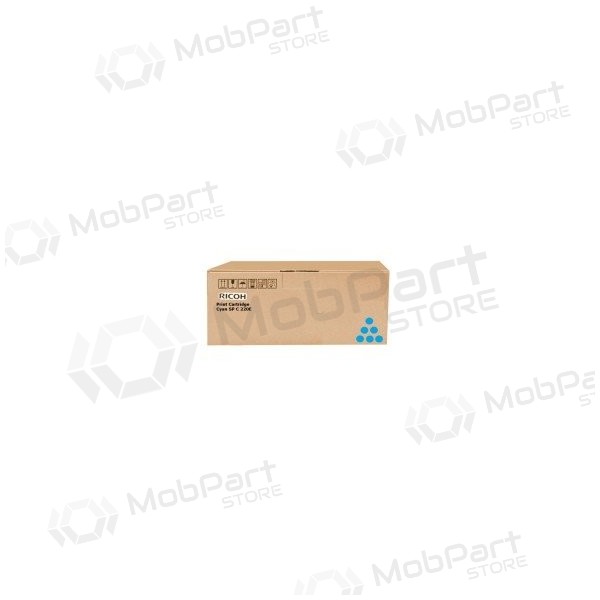 Ricoh SPC250E (407544) Cartucho de laser, Ciano