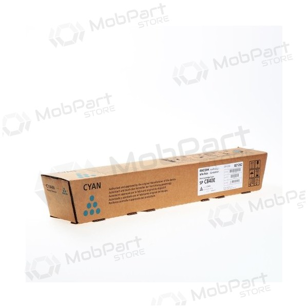 Ricoh SPC840A (821262) Cartucho de laser, Ciano (SPEC)