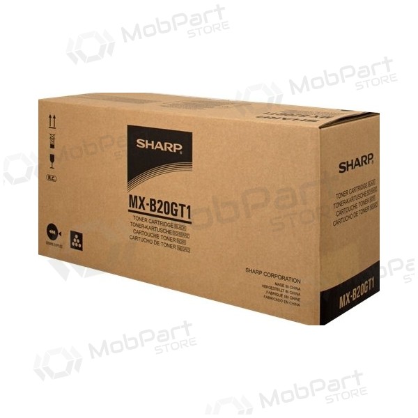 Sharp MX-B20GT1 (MXB20GT1) Cartucho de toner, preto