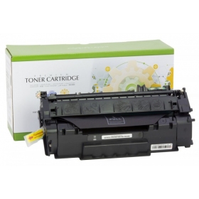 Cartucho de toner a laser Static Control preto, compatível com HP 49A (Q5949A)/53A (Q7553A)