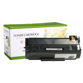 Cartucho de laser Static Control preto, compatível com Lexmark 502U (50F2U00)