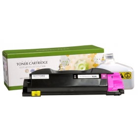 Cartucho de laser Static Control magenta, compatível com Kyocera TK-590M