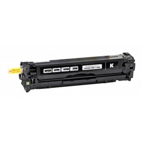 Cartucho de laser universal Static Control preto, compatível com HP CB540A/CE320A/CF210X/CRG7162