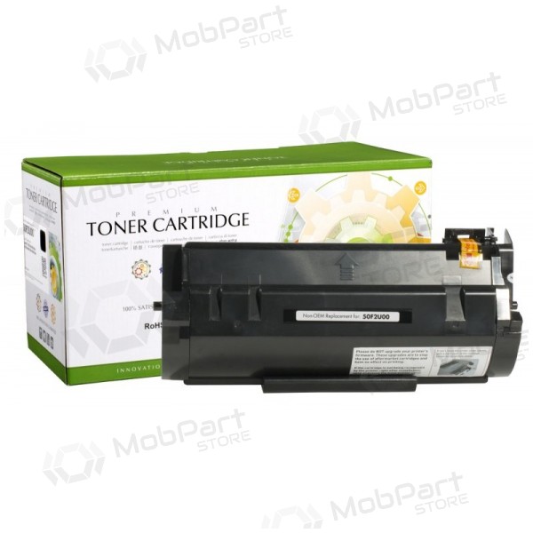 Cartucho de laser Static Control preto, compatível com Lexmark 502U (50F2U00)