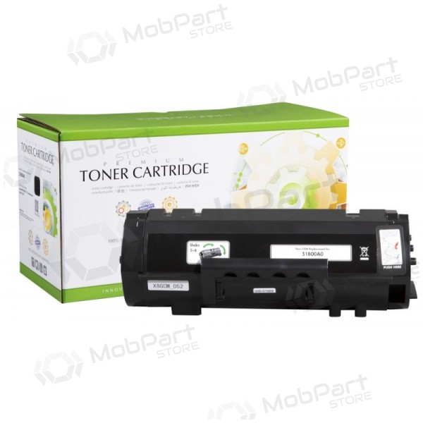 Cartucho de laser Static Control preto, compatível com Lexmark 51B20 (51B2000)