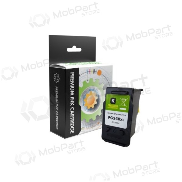 Cartucho de tinta Static Control preto, compatível com Canon PG-540XL (5222B005)