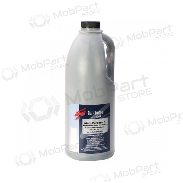 Pó de toner Static-Control HP CB435/285/278/436 Preto, 1kg.