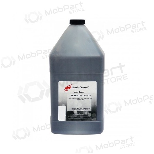 Pó de toner Static-Control HP CF230 / M203/M227 Preto, 1kg.