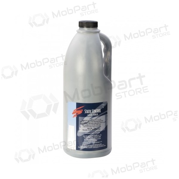 Pó de toner Static-Control HP MPS Plus CF280 / CE255 / CF214 / Q2612A / C7115 / Q2613 / Q5949 / Preto, 1kg.