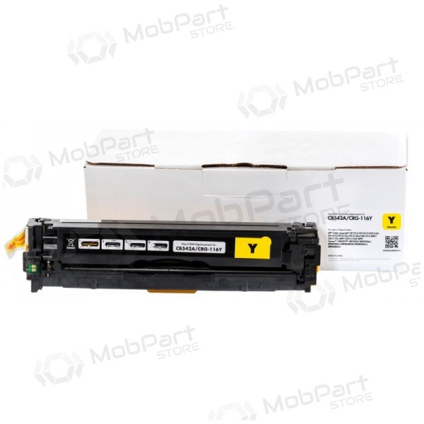 Cartucho de laser universal Static Control amarelo, compatível com HP CB542A/CE322A/CF212A/CRG716