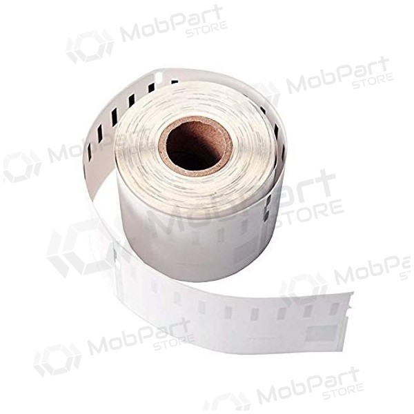TopJet rolo de etiquetas preto sobre branco, 54x101mm, 220 autocolantes, compatível com Dymo 99014 (S0722430)