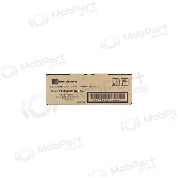 Triumph Adler CLP 4521/ Utax CLP 3521 (4452110114/ 4452110014),  cartucho para impressoras a laser, 4000 páginas.