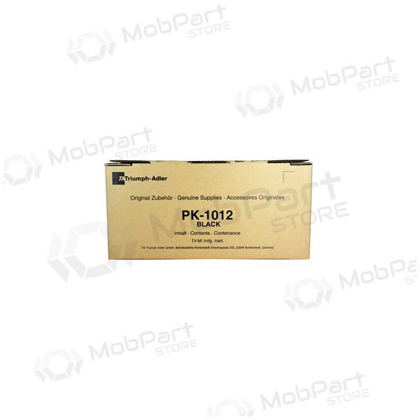 Triumph Adler Kit PK-1012/ Utax PK1012 (1T02S50TA0/ 1T02S50UT0), cartucho preto para impressoras a laser, 7200 páginas