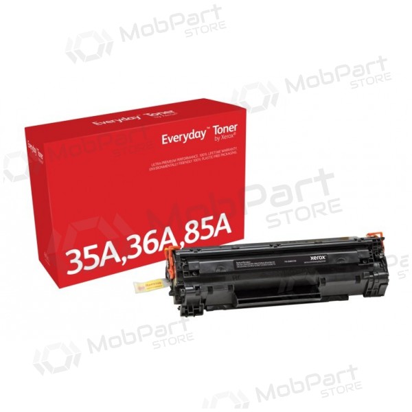 Xerox Everyday para HP 35A HP 36A HP 85A (CB435A/ CB436A/ CE285A) Padrão, Cartucho de toner, Preto